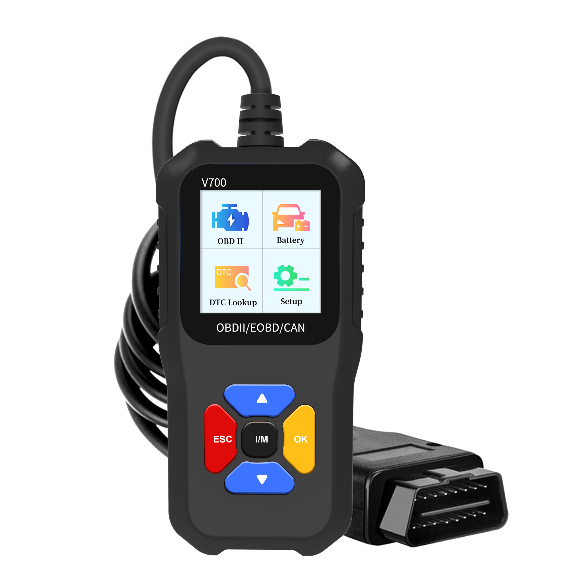 Wholesale V700 OBD2 EOBD CAN Code Scanner Check Engine Fault