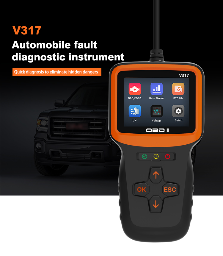 thumbnail image 2 of OBD2 EOBD Car Diagnostic Code Reader Scanner – MS309, Check Engine Tool 2 of 5